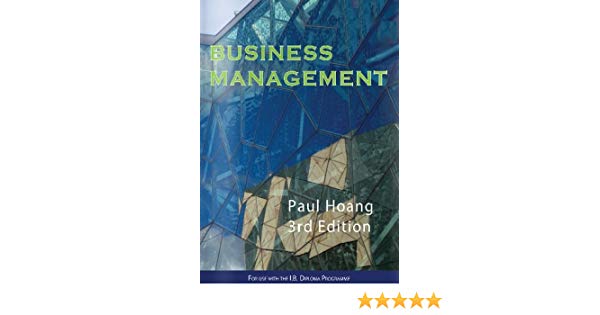 Ib Business Paul Hoang Textbook 3rd Edition